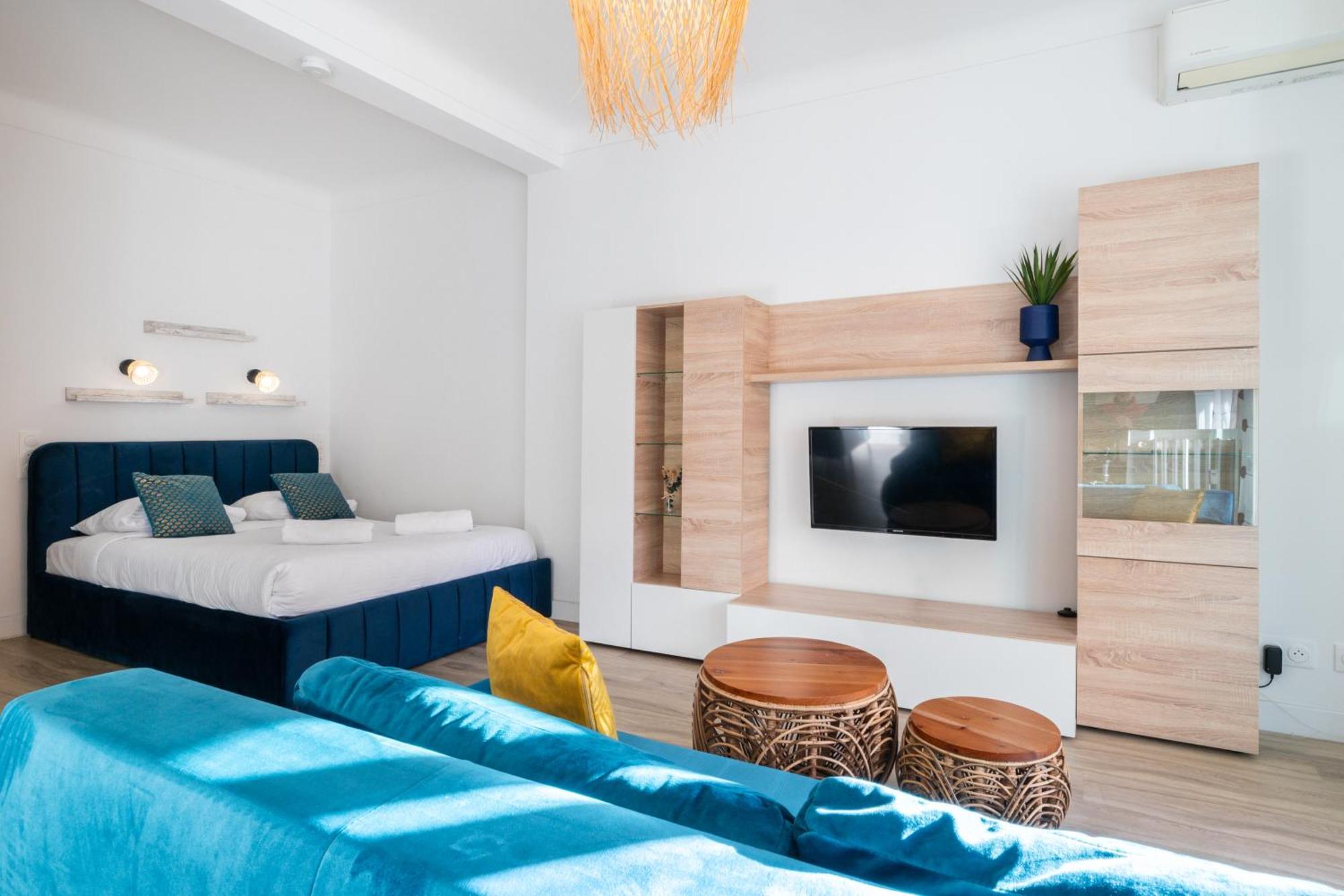 Castel 2 Studio Au Centre Ville De Menton Gare Sncf 외부 사진