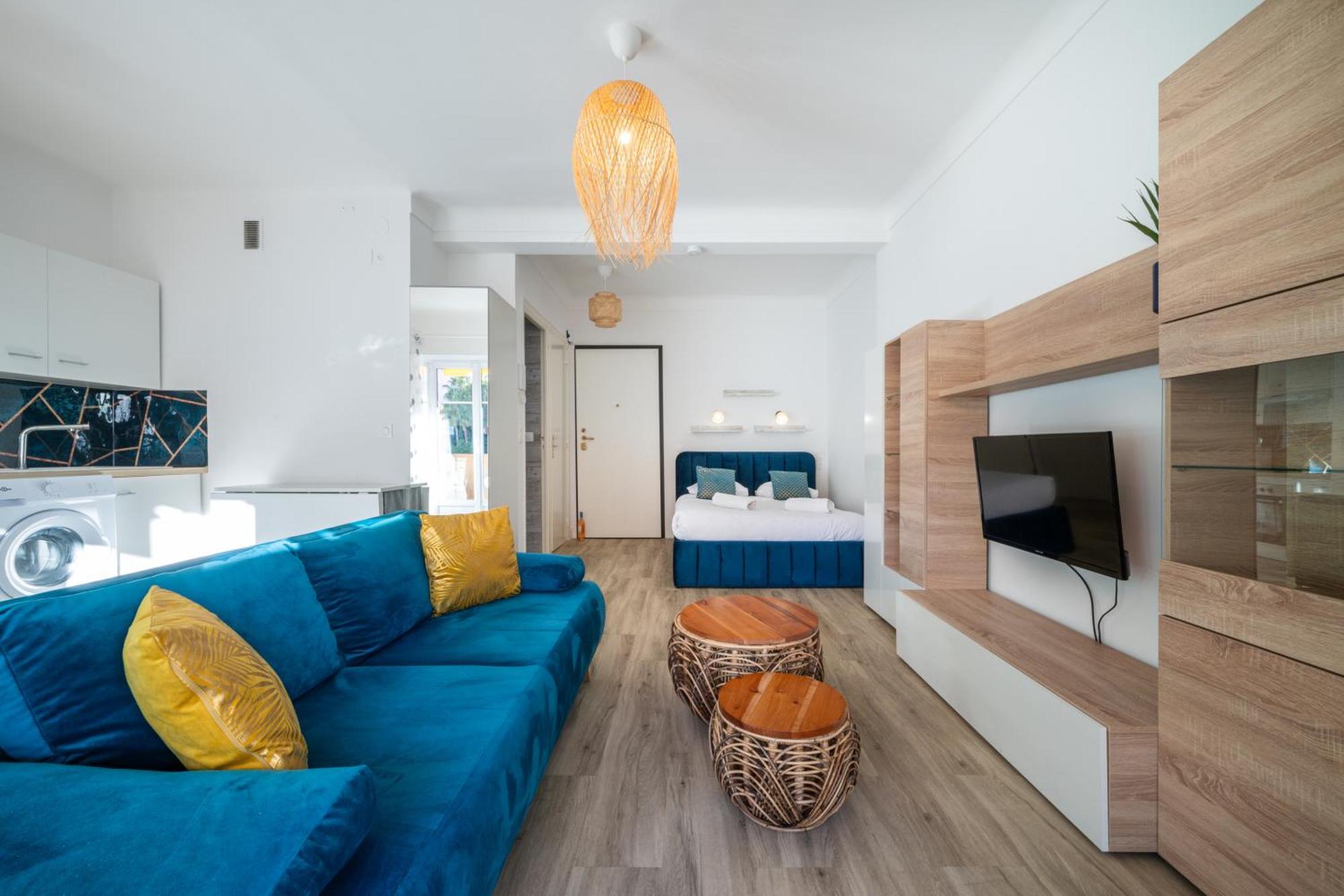 Castel 2 Studio Au Centre Ville De Menton Gare Sncf 외부 사진